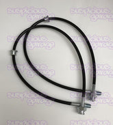 1988-1992 Toyota Cressida Suspicious Garage Steel Braided Brake Lines for MX83